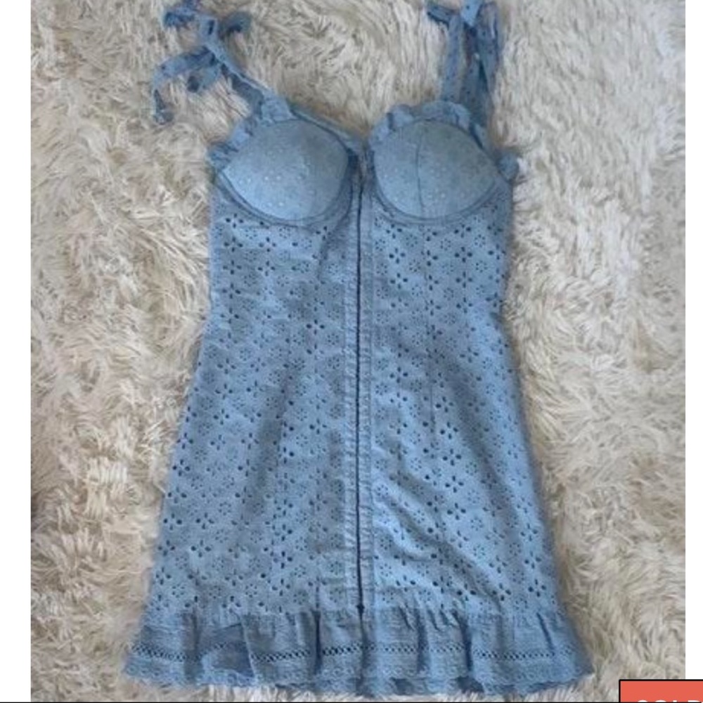 Revolve majorelle marabella dress in bluebird